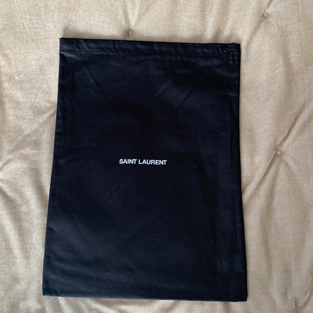 Saint Laurent authentic shoes dust bag 10” x 13.5”